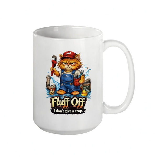 Fluff Off Plumber Mug